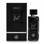 عکس شیشه و جعبه ادکلن حیاتی مشکی فرگرانس ورد اصل